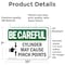 Signmission Safety Culture Sign, 10 in Width, Vinyl Decal, Rectangle OS-2PACK-BC-D-710-L-10072 - alternate 2